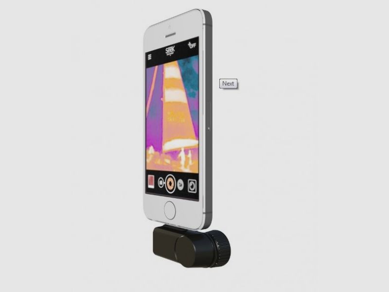 Seek Thermal LT-EEA Kompakte XR für iPhone, Bild 3 von 3