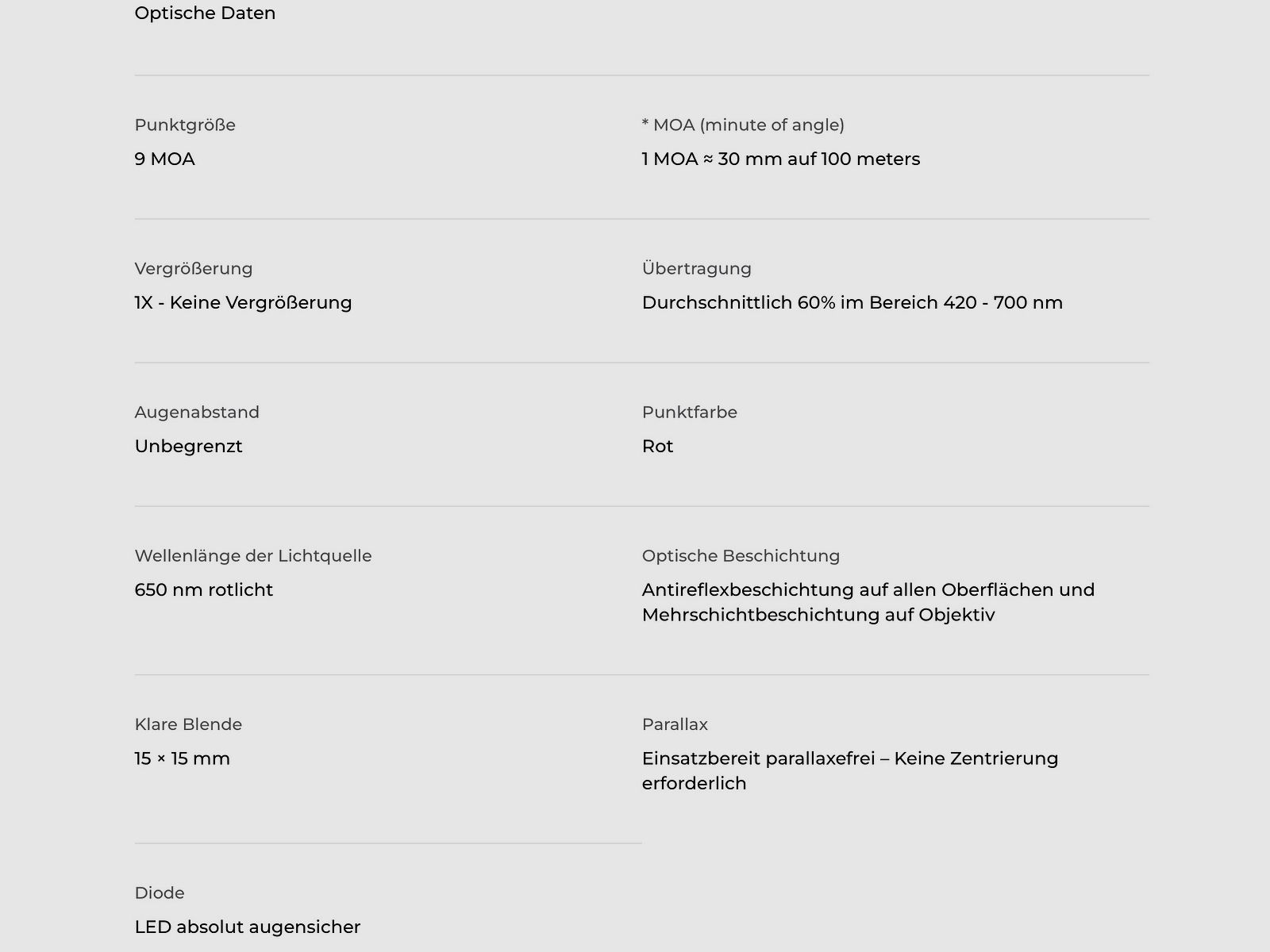 Aimpoint 200907 Acro S-2™ 9 MOA Rotpunktvisier mit integrierter Montage für Schrotflintenschiene