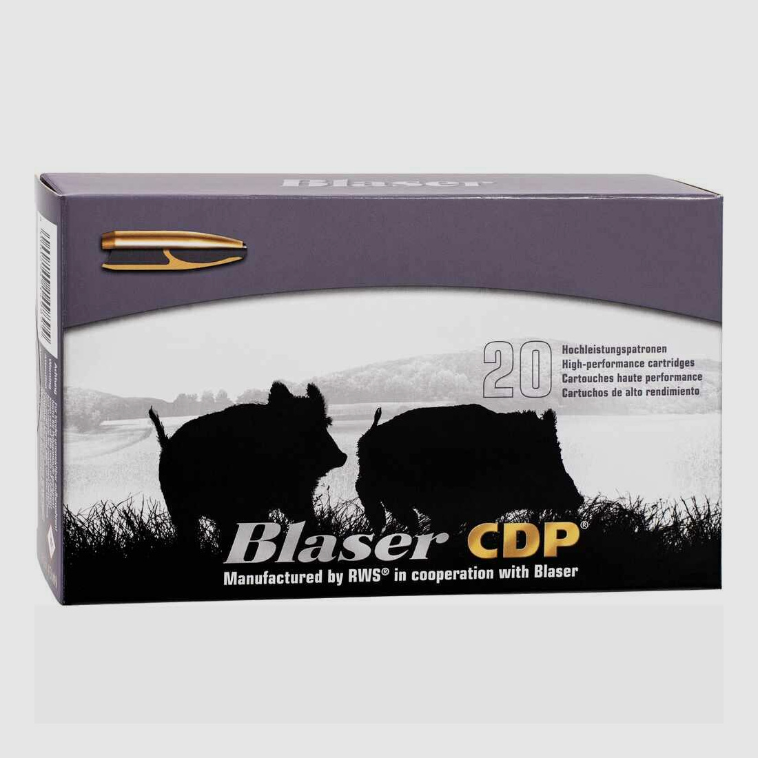 Blaser CDP 165gr - 20 pezzi