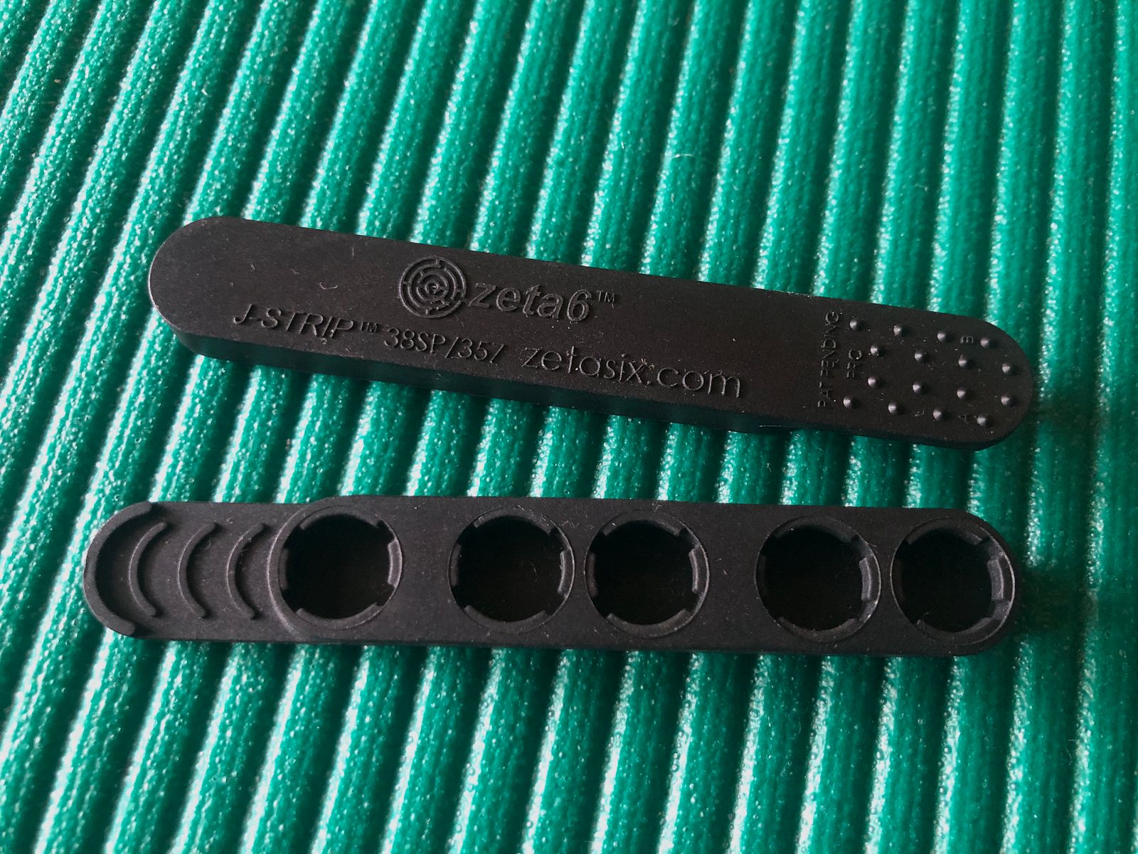38SP/357 J-Strip von zeta6 (Schnelllader für 5er Trommel)