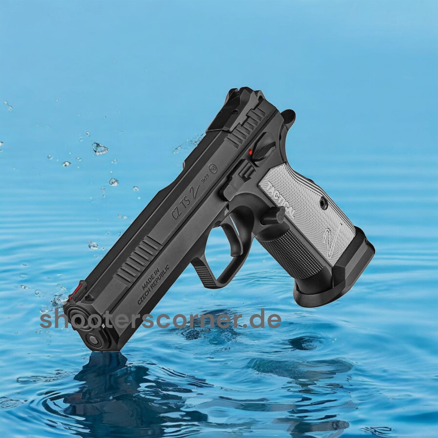 CZ Pistole TS 2 Silver Kal. 9 mm Luger