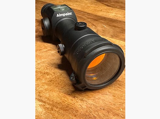 Aimpoint H34S with 2 MOA! Top, 10 shots. Red dot sight