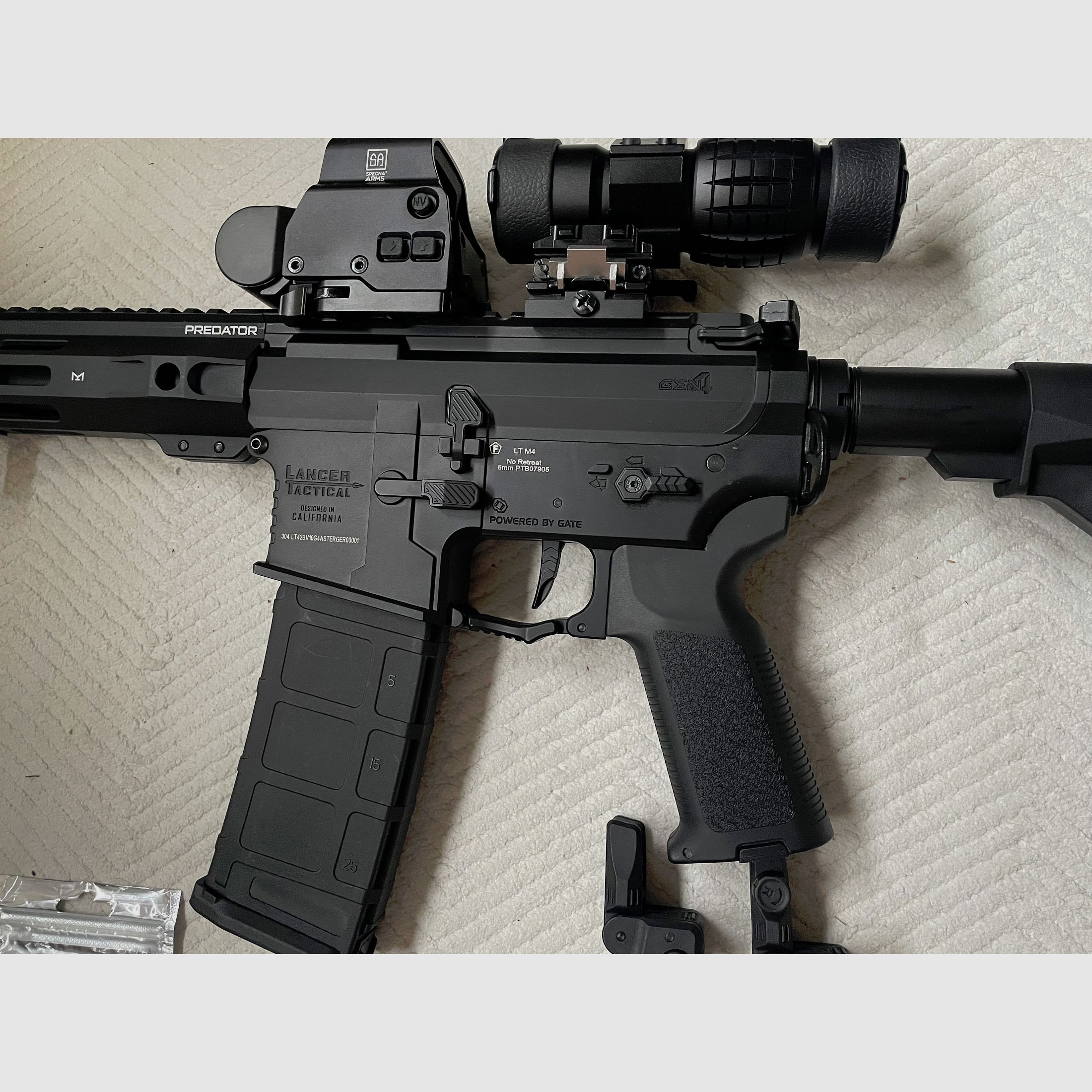 Lancer Tactical Predator 10" Gen4 + Zubehör