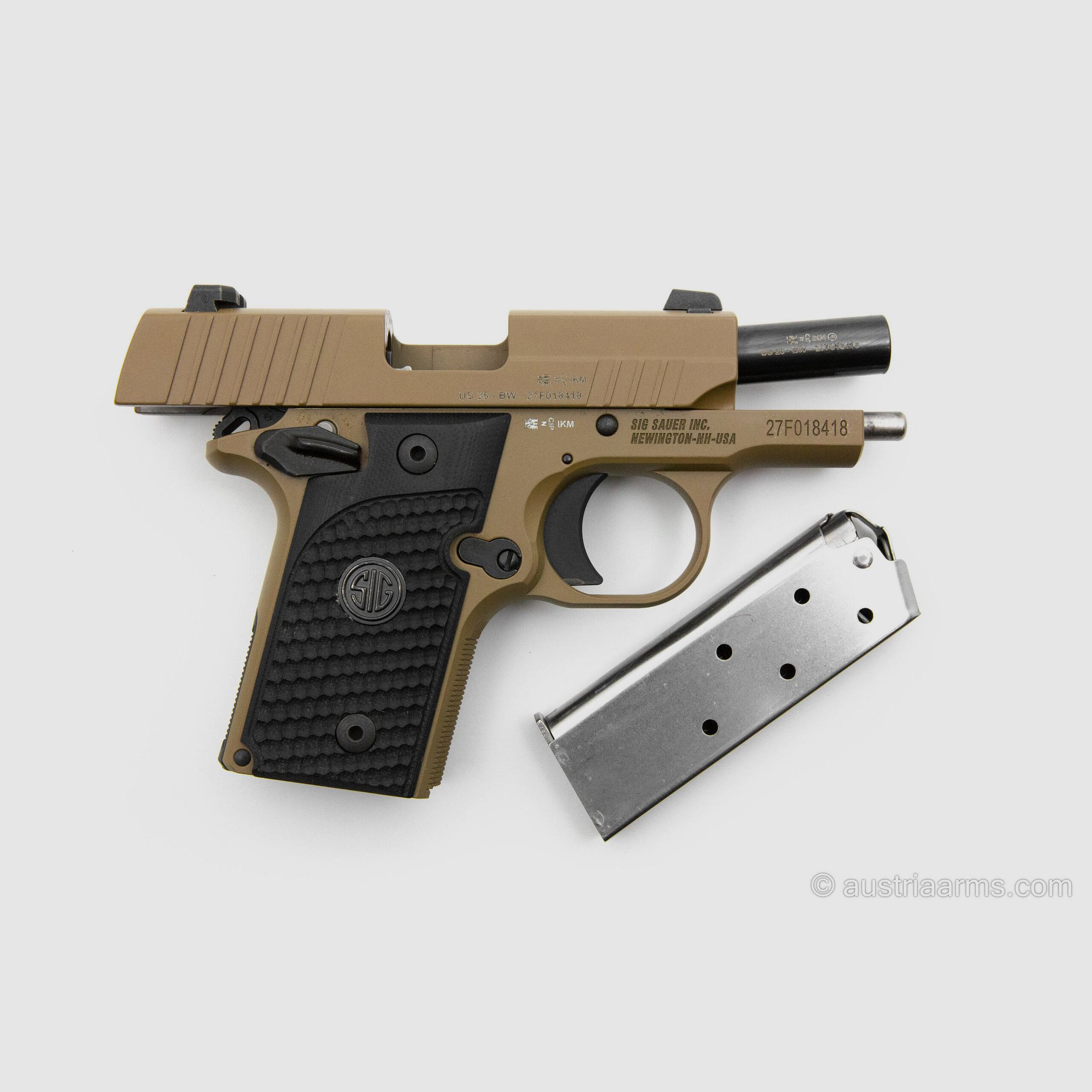 SIG Sauer P238 Emperor Scorpion, Kal. .380 ACP (9mm Kurz), Bild 2 von 4