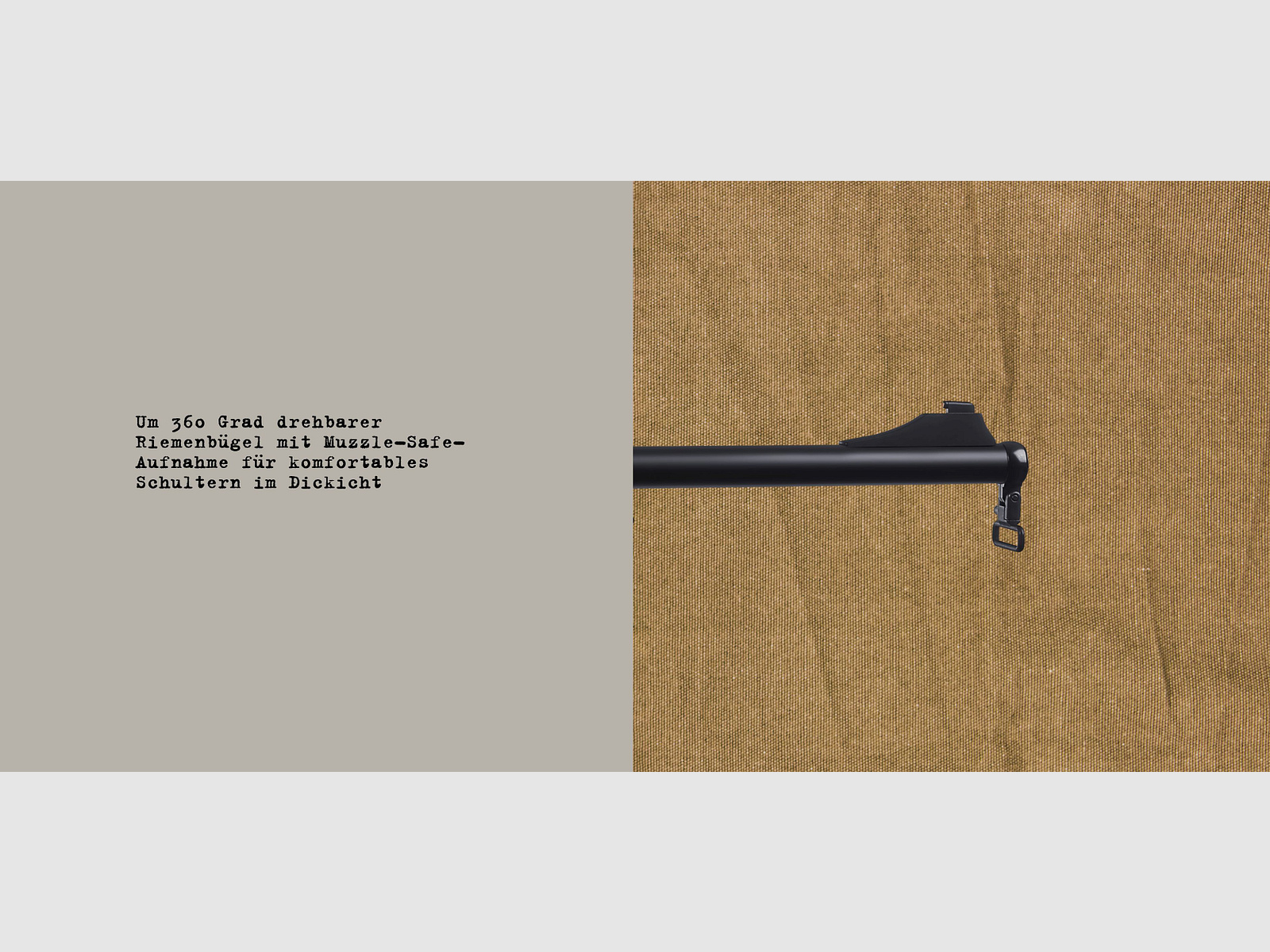 MAUSER 12 Trail caliber .308 Win. M15x1 48 cm barrel repeating rifle