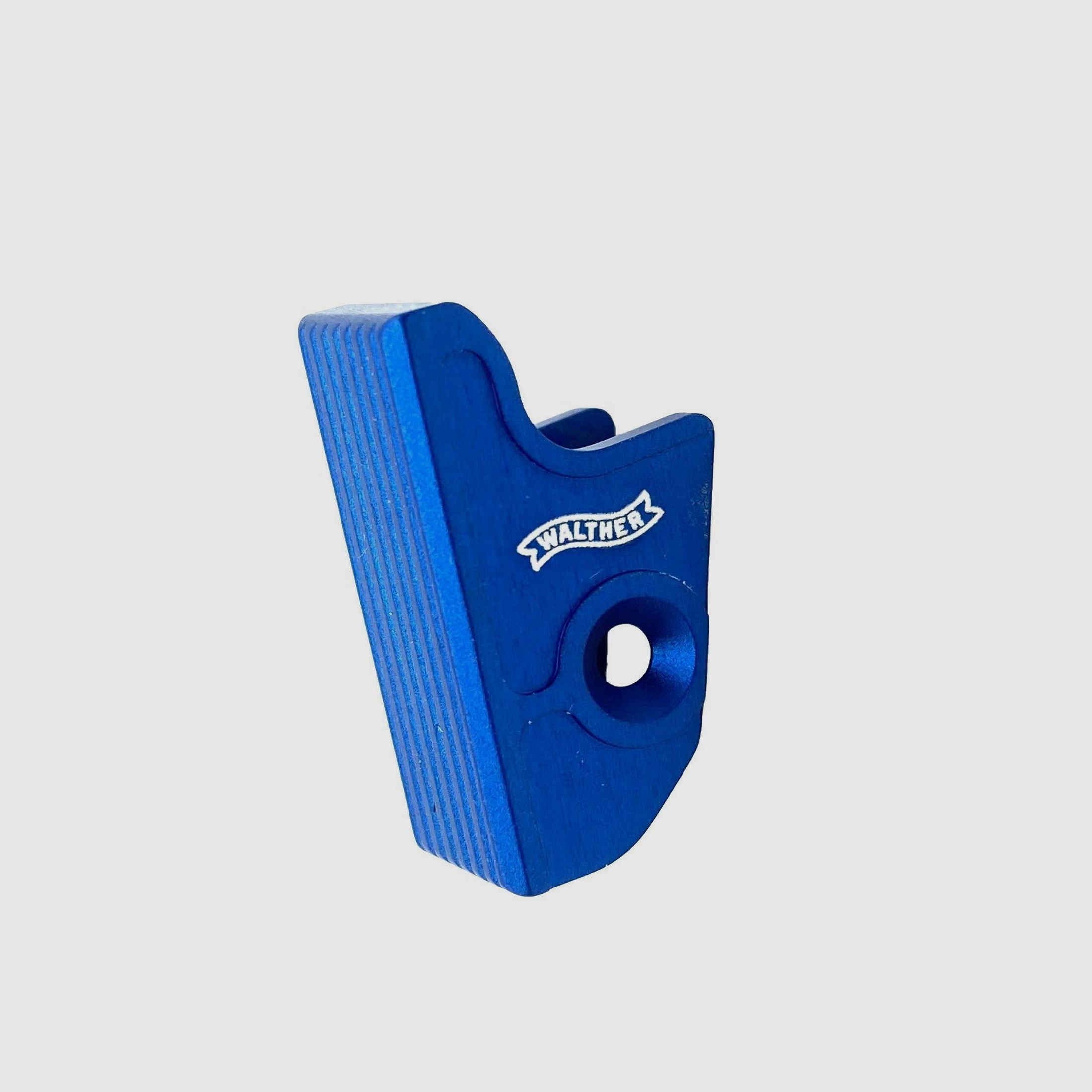 Walther Steel Frame Abzug flach, lang, blau für Expert Trigger