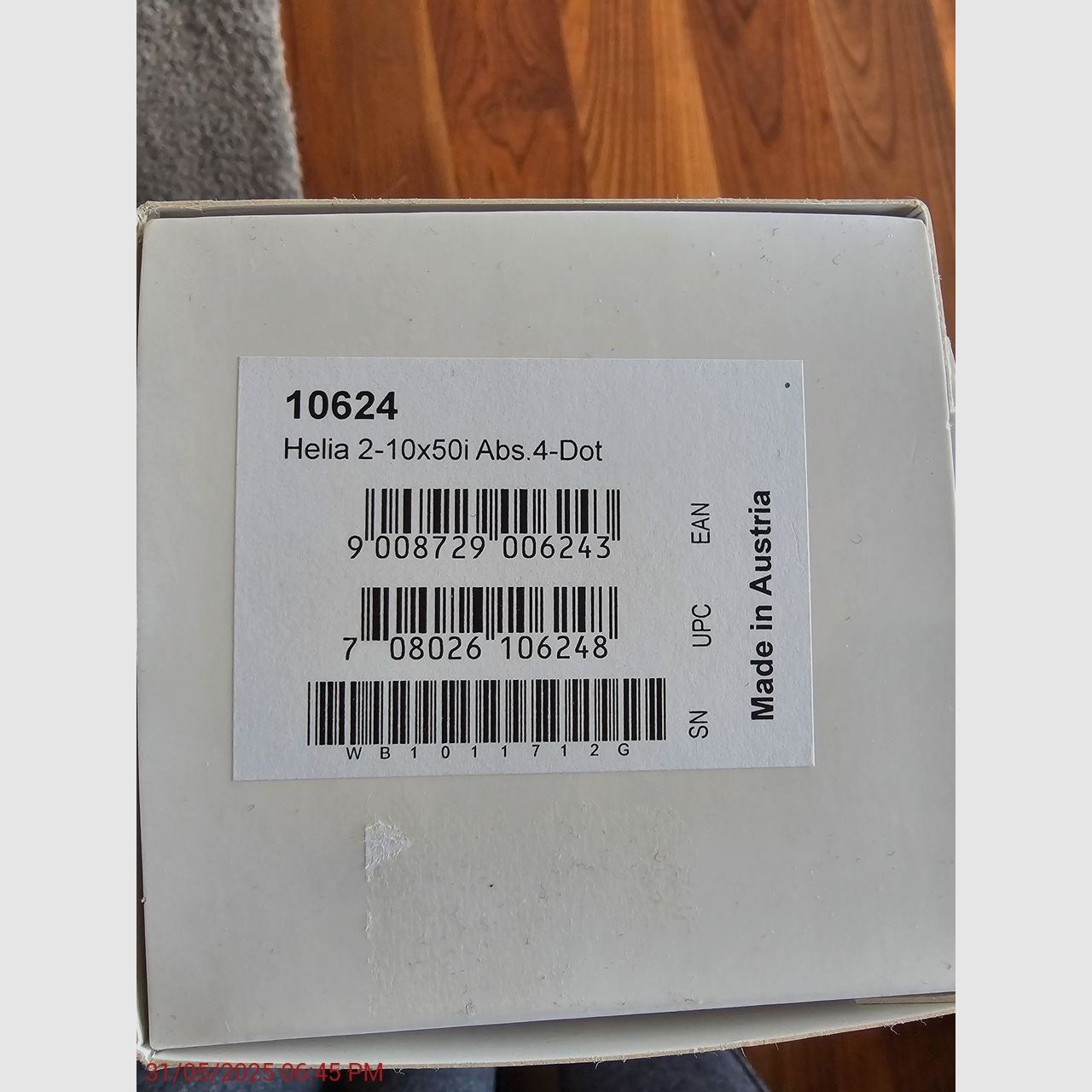 Zielfernrohr Khales Helia 2 10x50i Abs 4-Dot