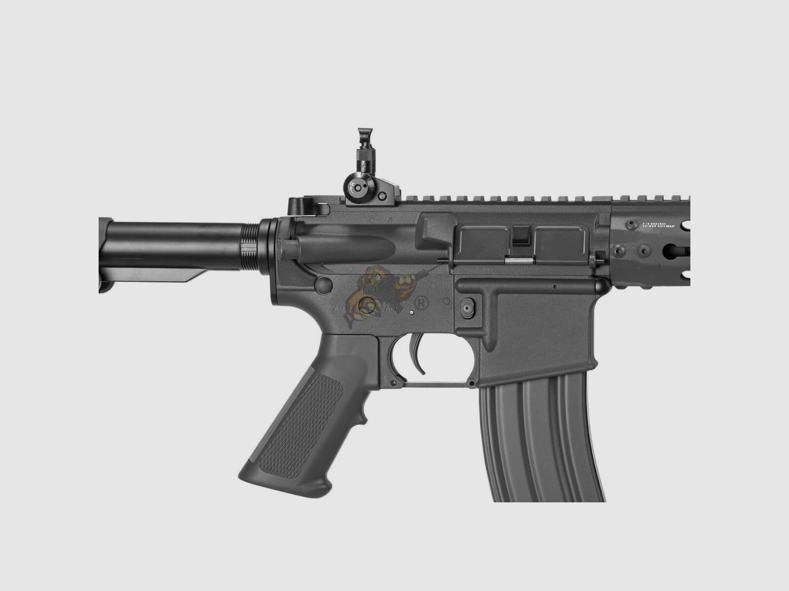G&G CM15 KR CQB 8.5 Inch en Battleship Grey Airsoft S-AEG libre à partir de 18 ans