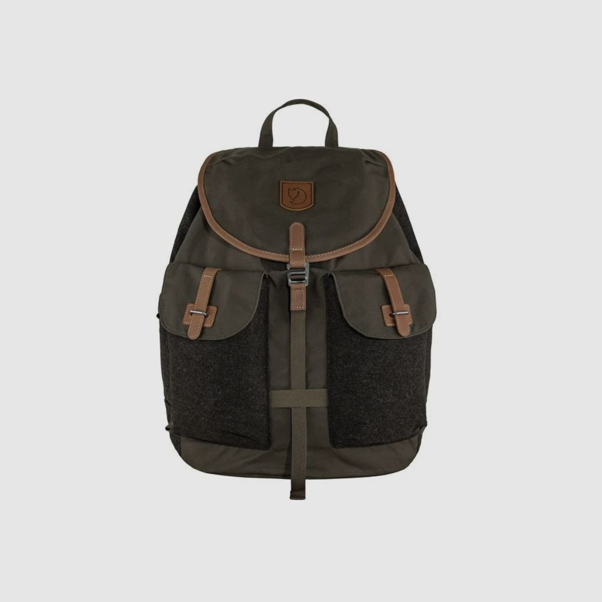 FJÄLLRÄVEN Värmland Rucksack Dark Olive- Brown