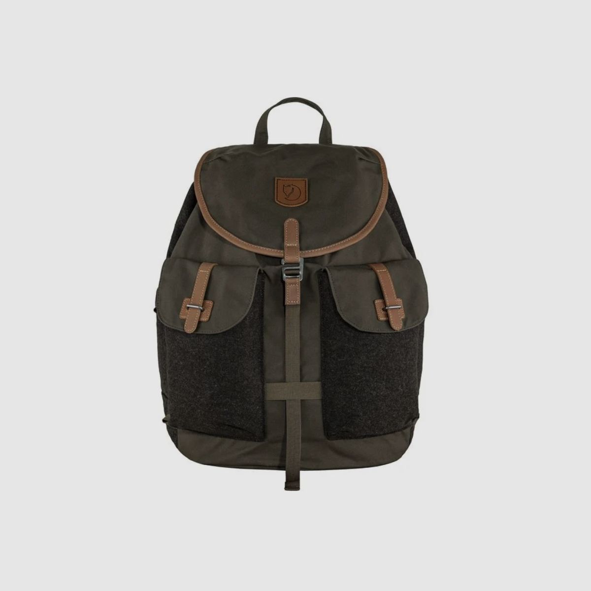 FJÄLLRÄVEN Värmland Zaino Verde Oliva Scuro-Marrone