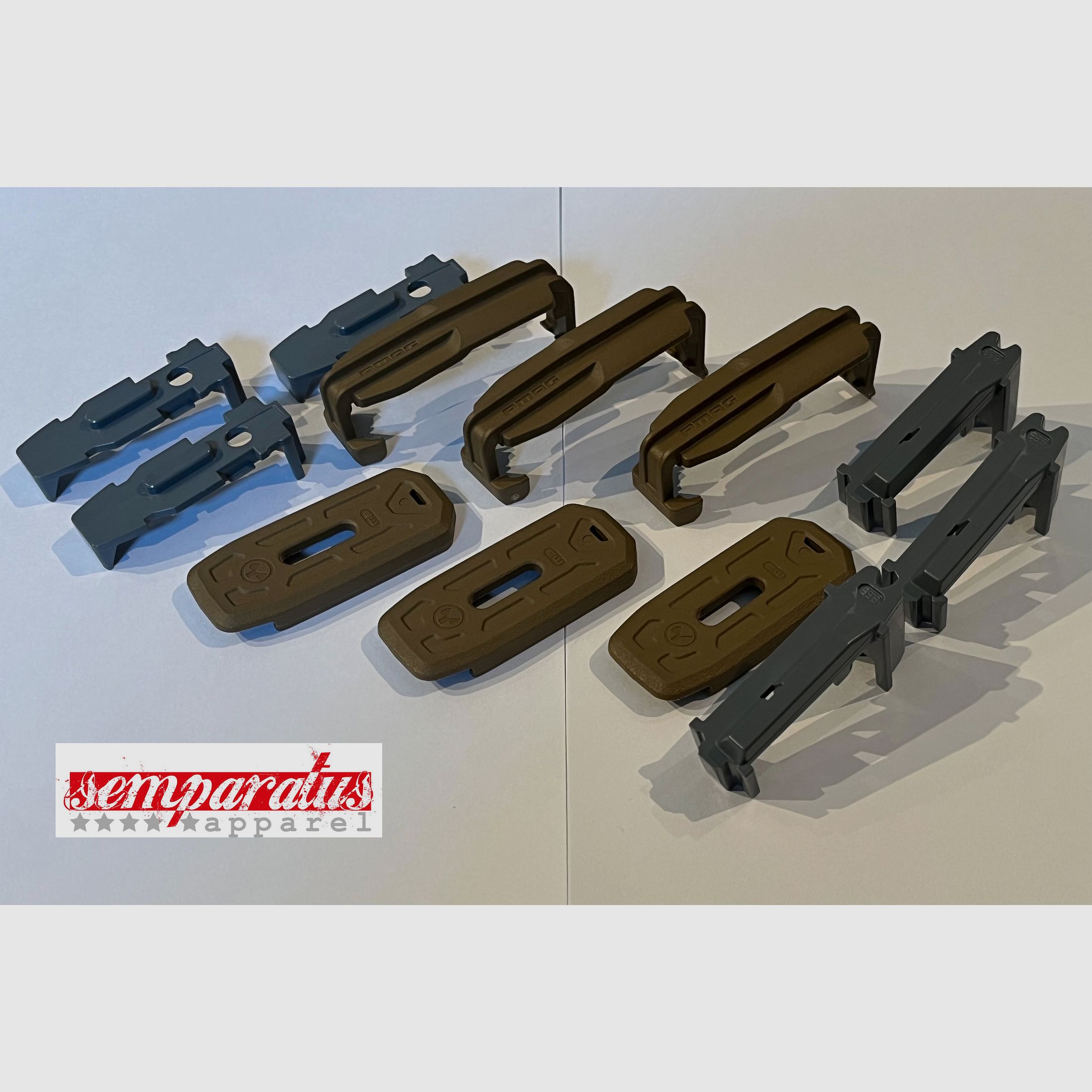 Kit de cambio de color Magpul PMAG - FDE - .223 Rem - Set de 3