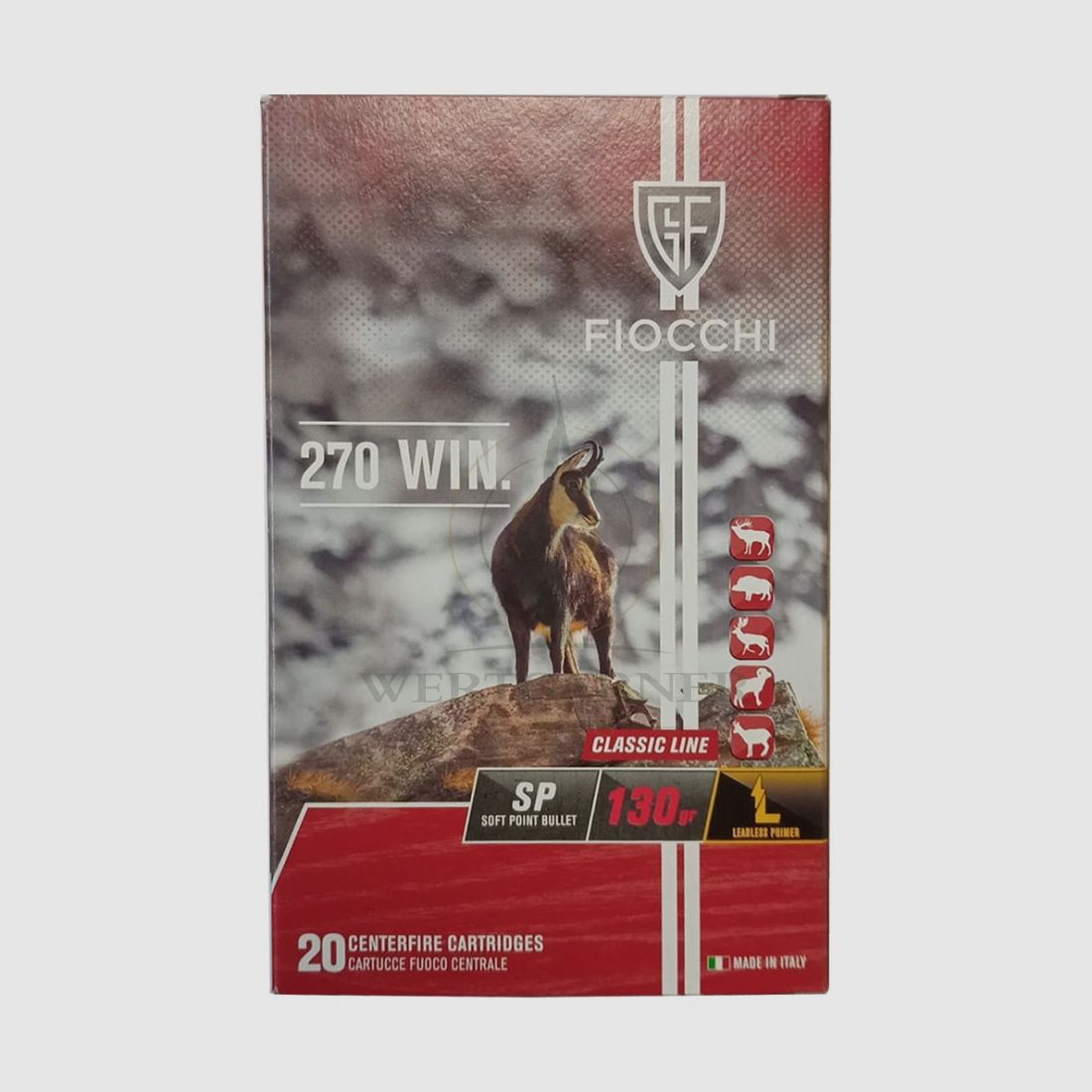 Fiocchi Patronen 270 Win. LL Sp 130gr