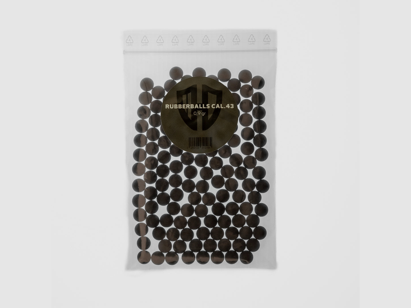 100 x pelotas de goma Cal 0,43 | PPQ M2 | T4E TPM1 | extra duro | Homedefence-24