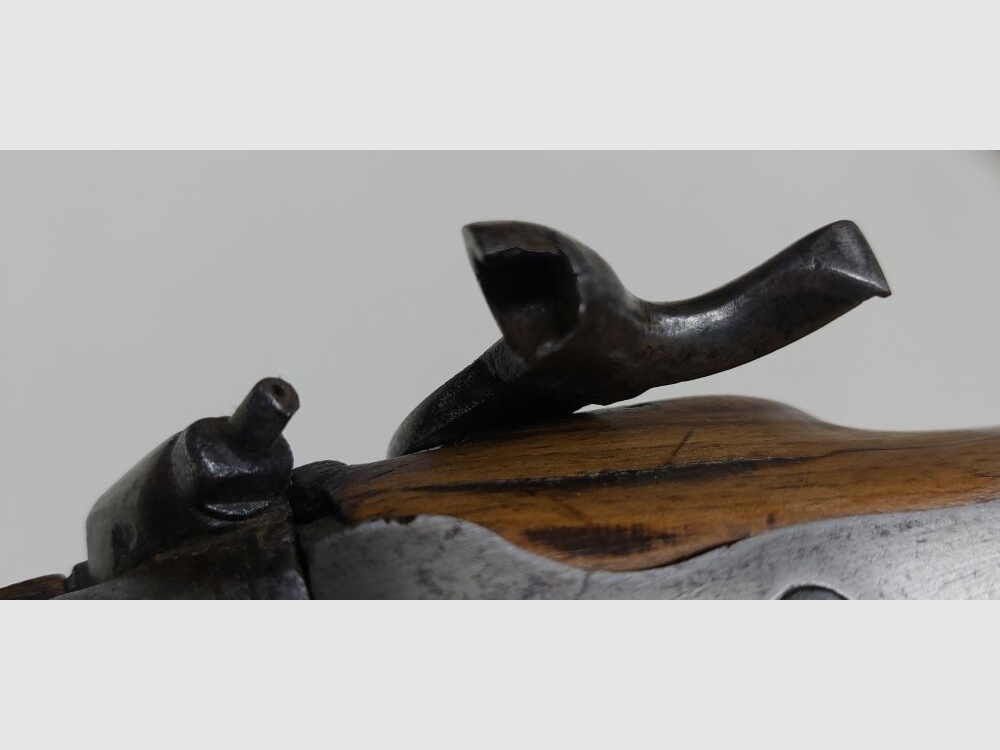 F.C. Nabholt in Regensburg double-barreled percussion pistol