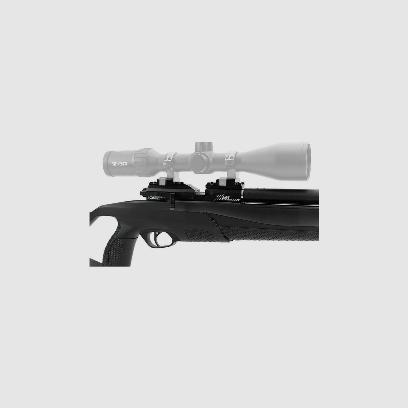 Stoeger Airguns PCP-Gewehr XM1 Ranger Schwarz Synthetik Kal. 5,5, Bild 7 von 10