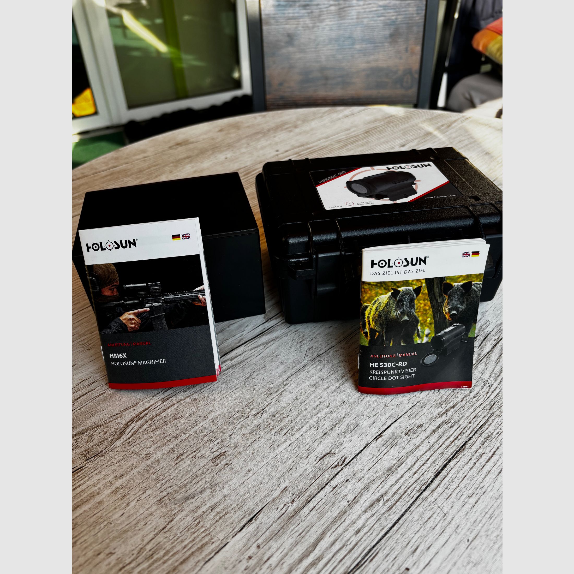 Huben K1 avec beaucoup d'accessoires.