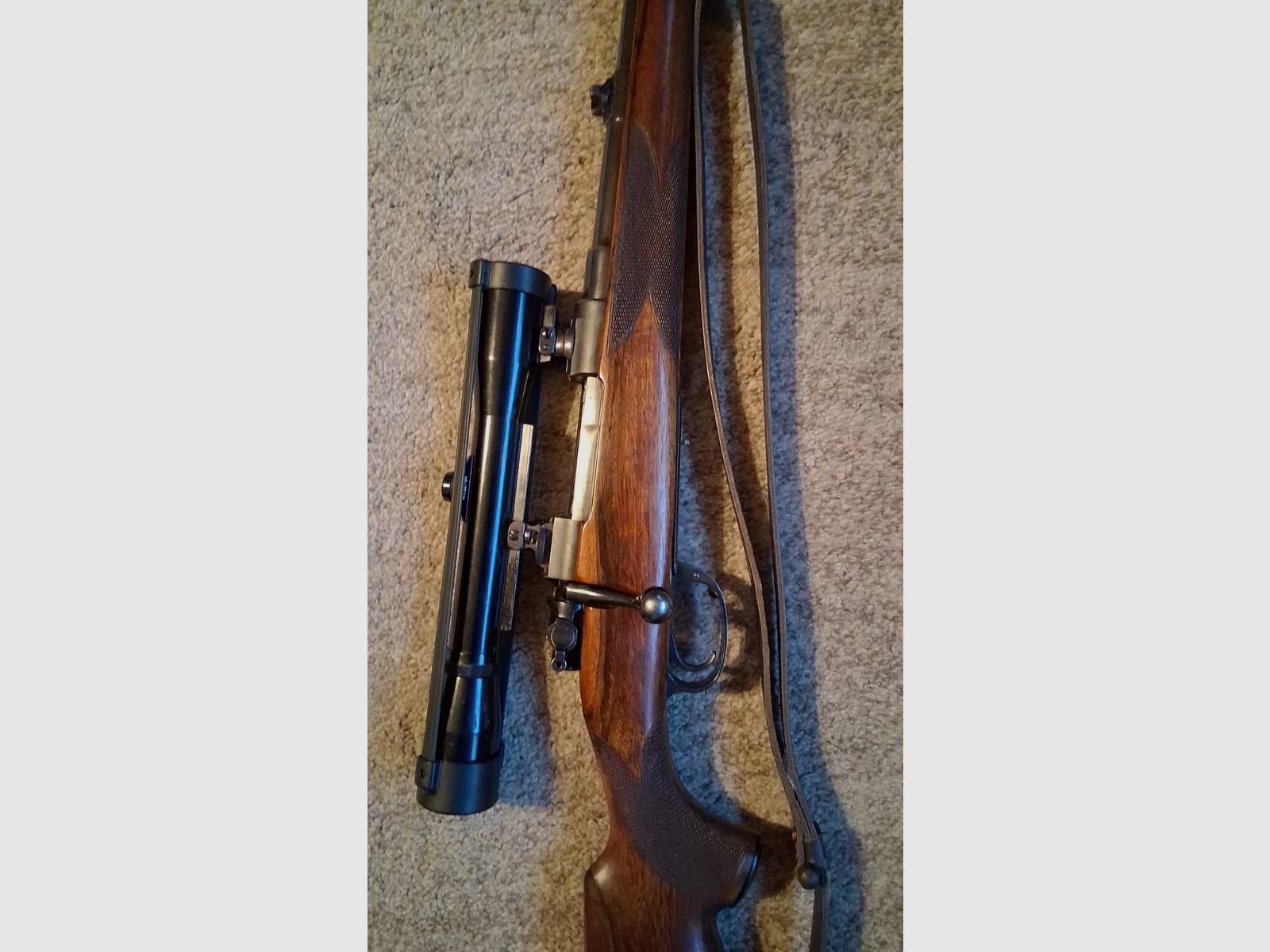 Langwaffe Brünner Repetierbüchse 7x57 mit Zielfernrohr Hubertus 6x40