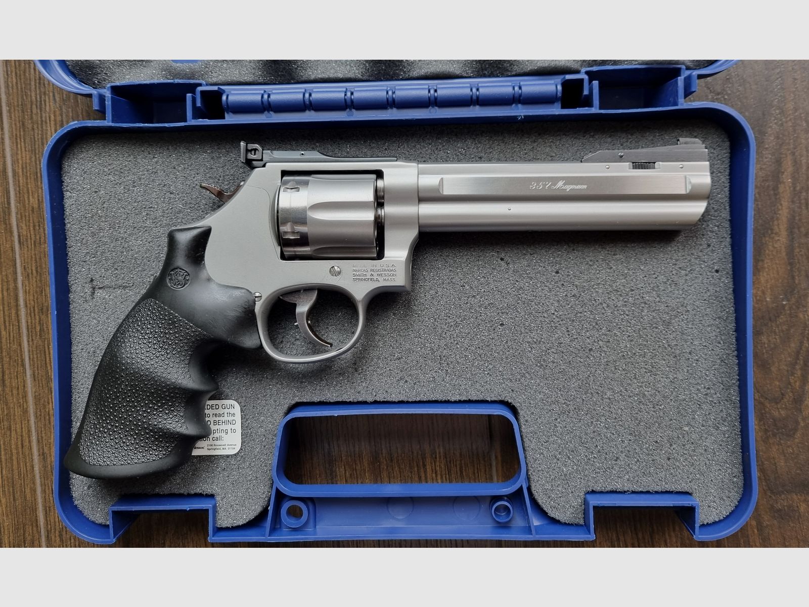 Smith & Wesson Revolver 686 im Kaliber .357 Magnum / Merkle Tuning / Match-Visier