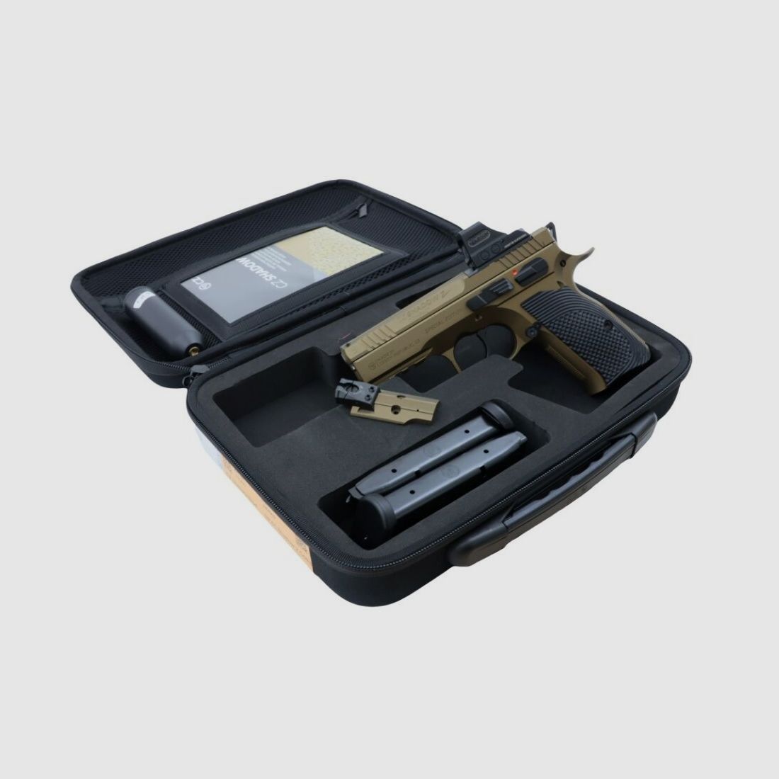 CZ CZ Pistol. CZ Shadow 2 Compact Bronze Holosun SET Special Edition