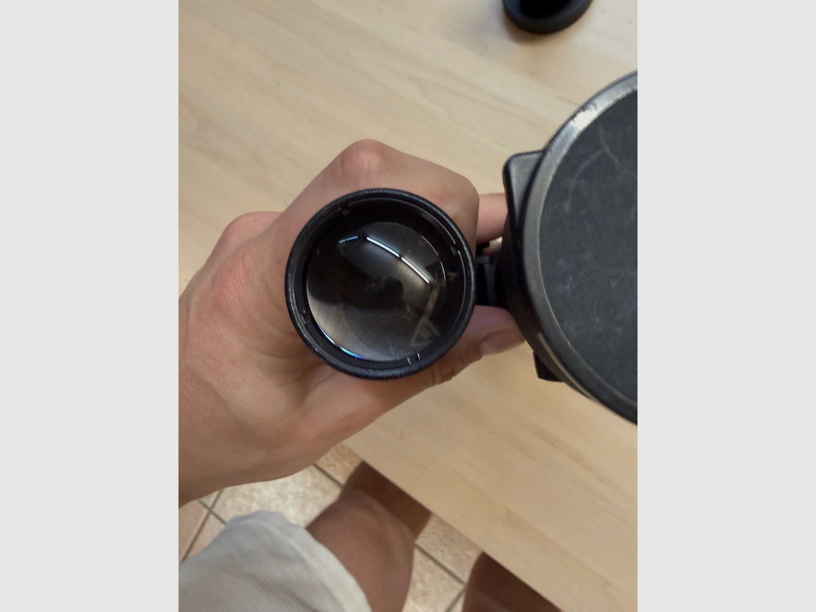 Dedal 552 Gen. 3 Schwarz/Weiss analoges Nachtsichtgerät Lahoux Helios Pro 850 Nm