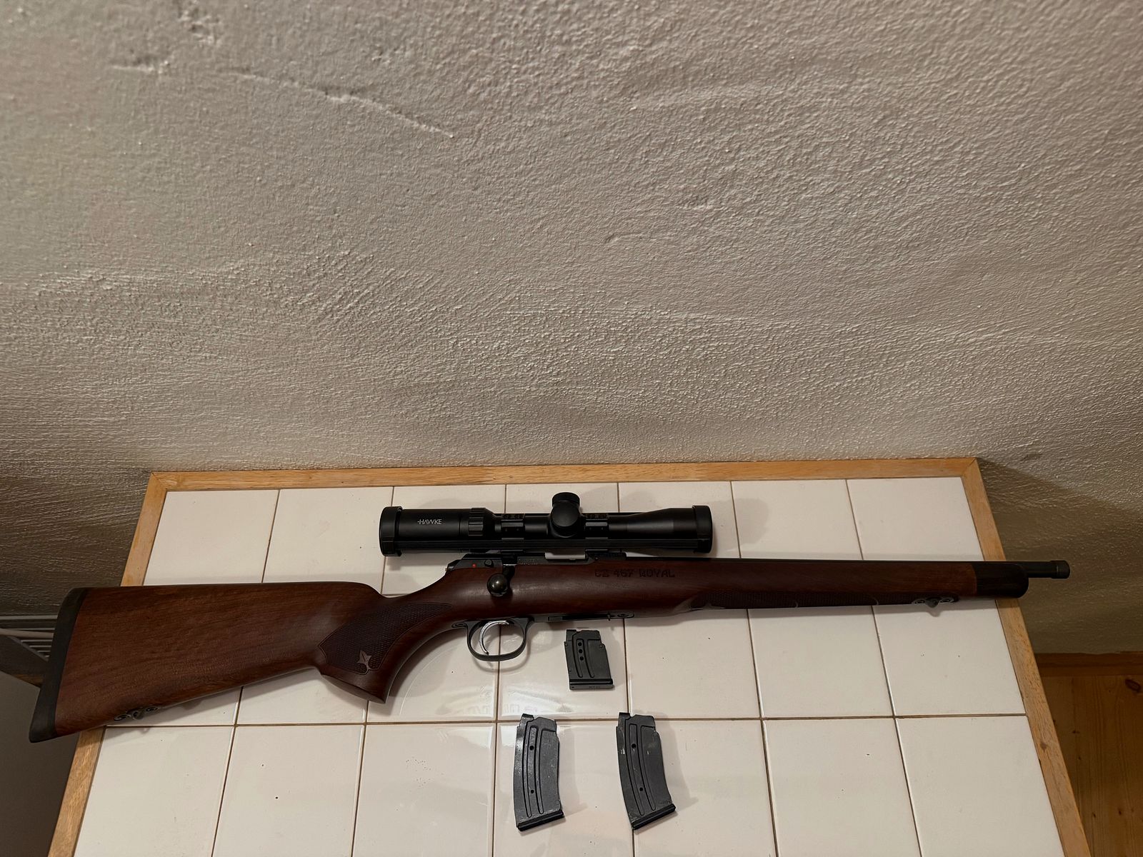 CZ 457 Royal .22 lfb - con Hawke 2-7x32 e caricatori extra