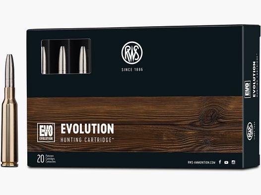Pudełko 20 Nabojów RWS Kaliber 30R Blaser EVO 184 Grain 11,9 gram