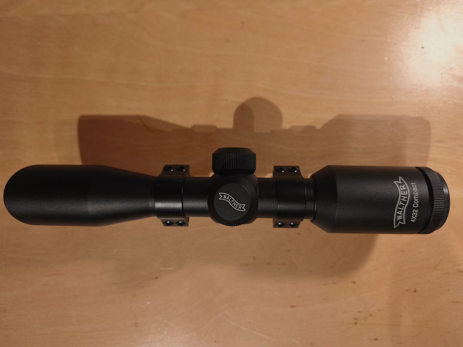 Umarex Walther Zielfernrohr 4x32 Compact inkl. Montagen 11 mm Rail