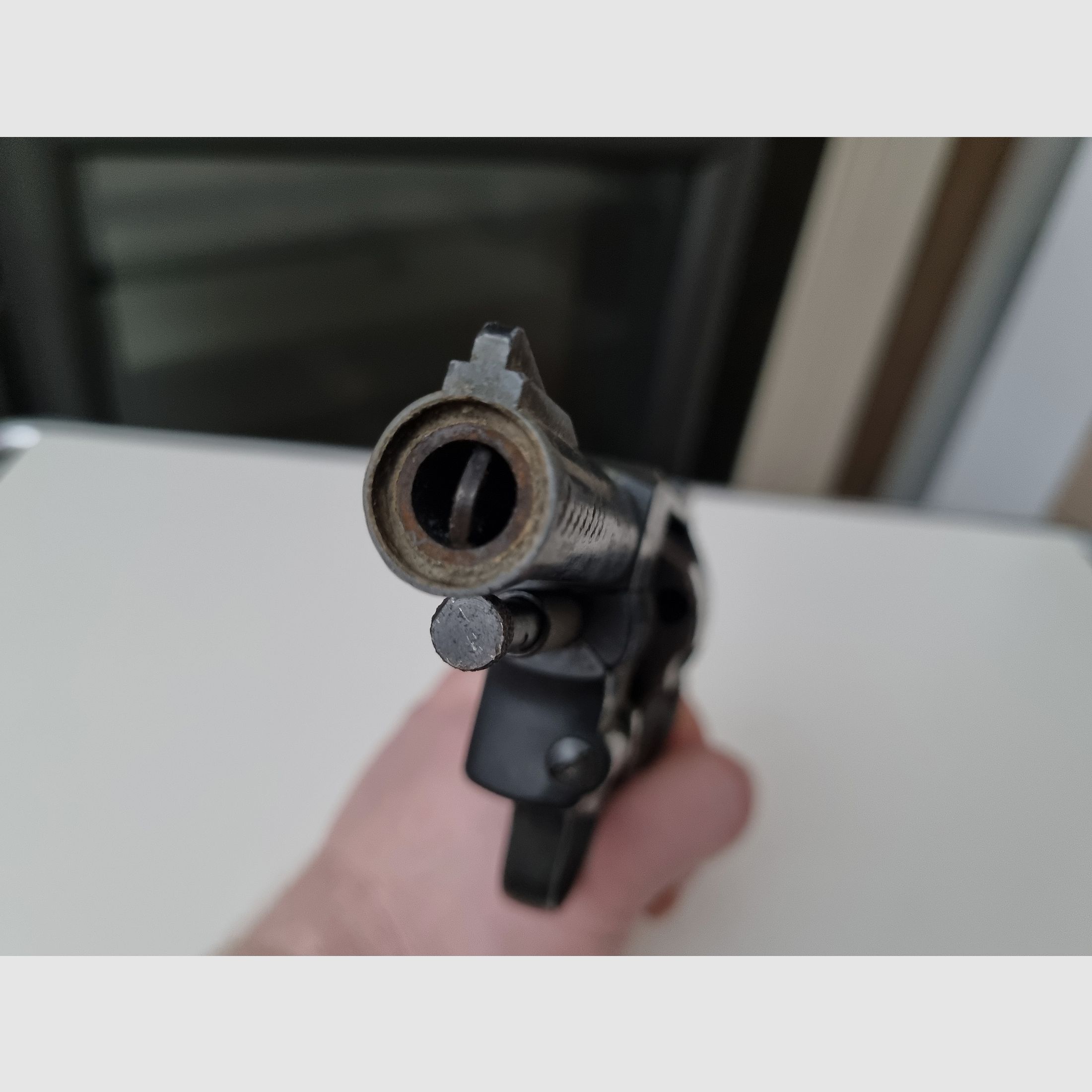 Arminius HW 1G blank firing revolver + accessories