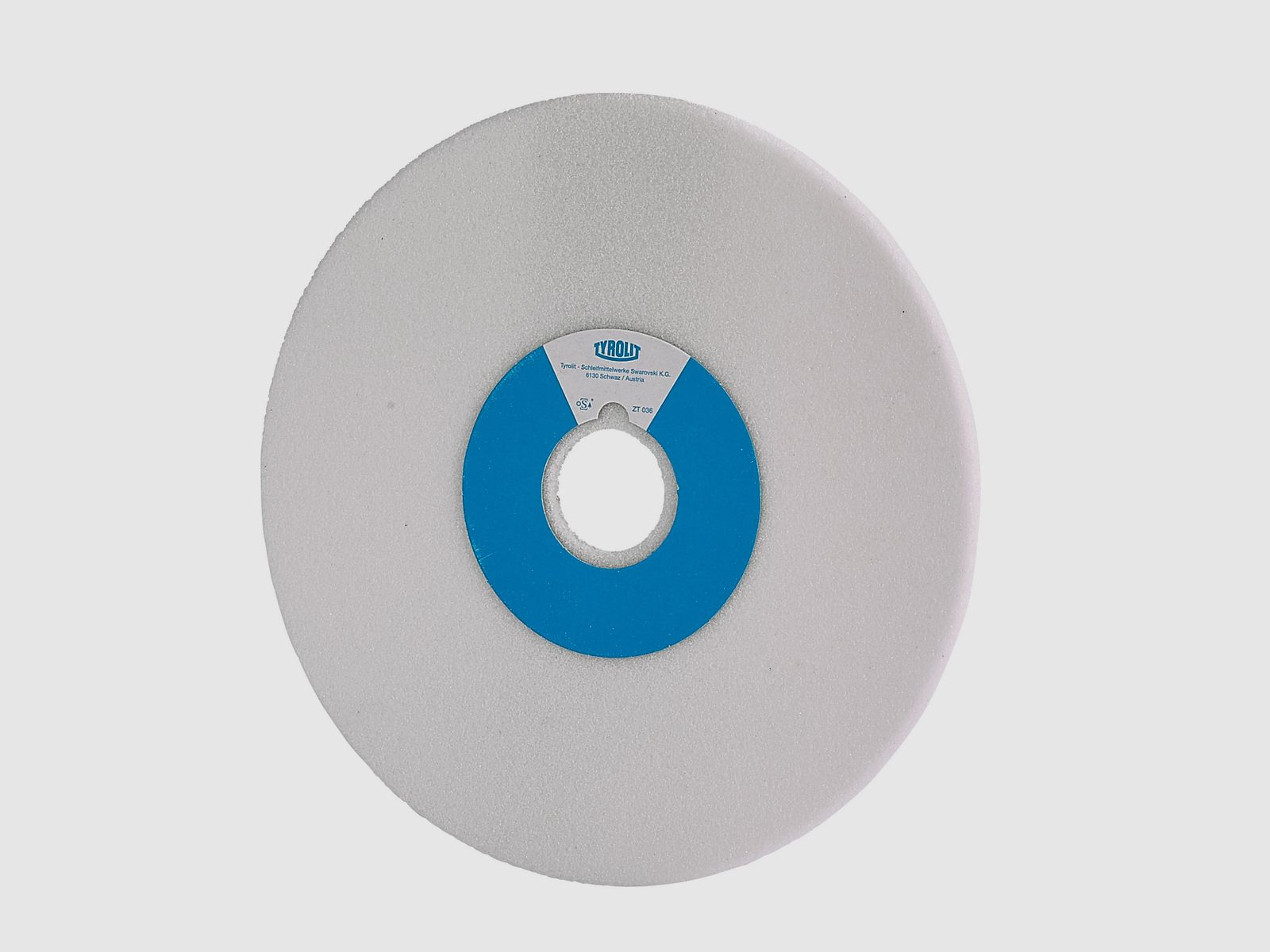Edelkorund-Schleifscheibe wei