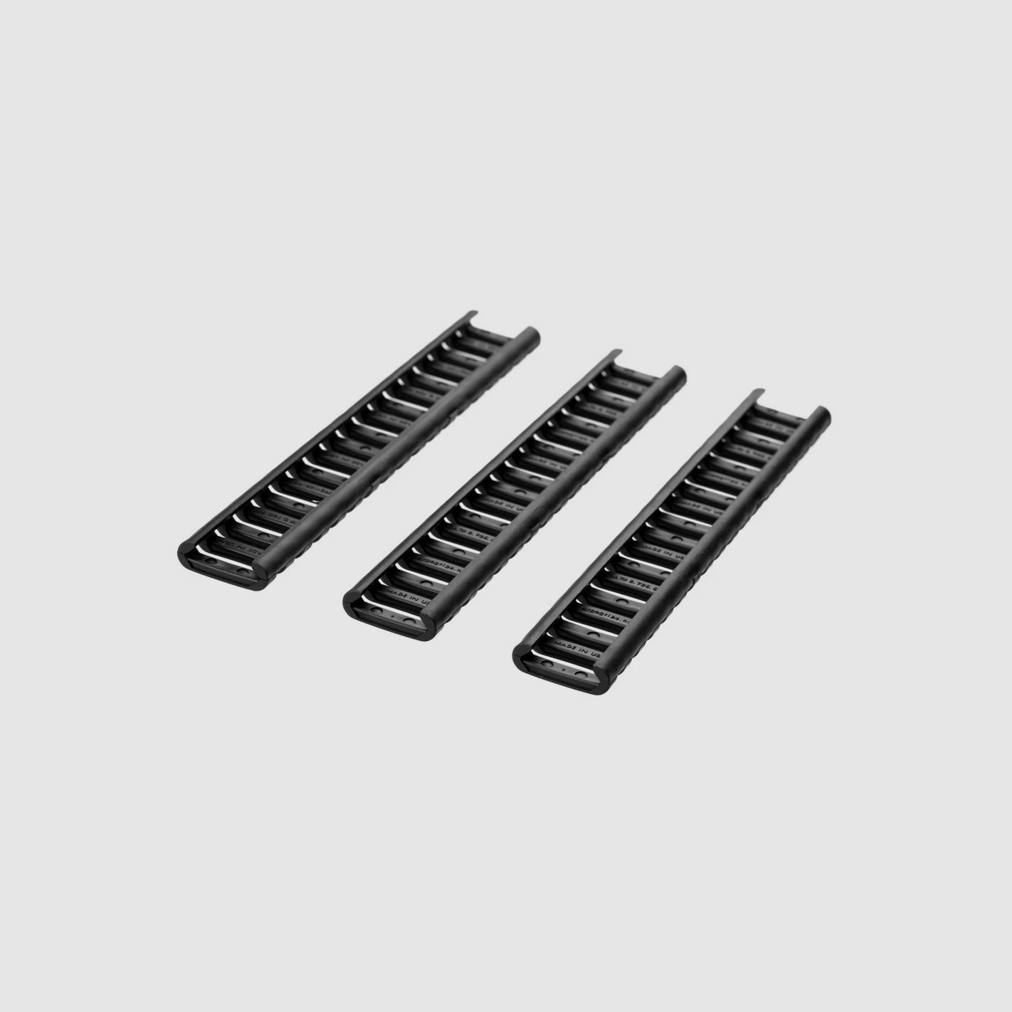 ERGO GRIPS RAIL COVER LADDER 18 SLOT 3 PZ NERO, immagine 4 di 4