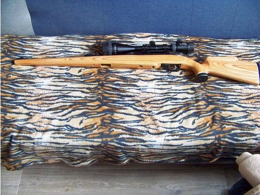 CO2 Luftgewehr Podium im Stutzen Schaft mit Zielfernrohr für links Schützen