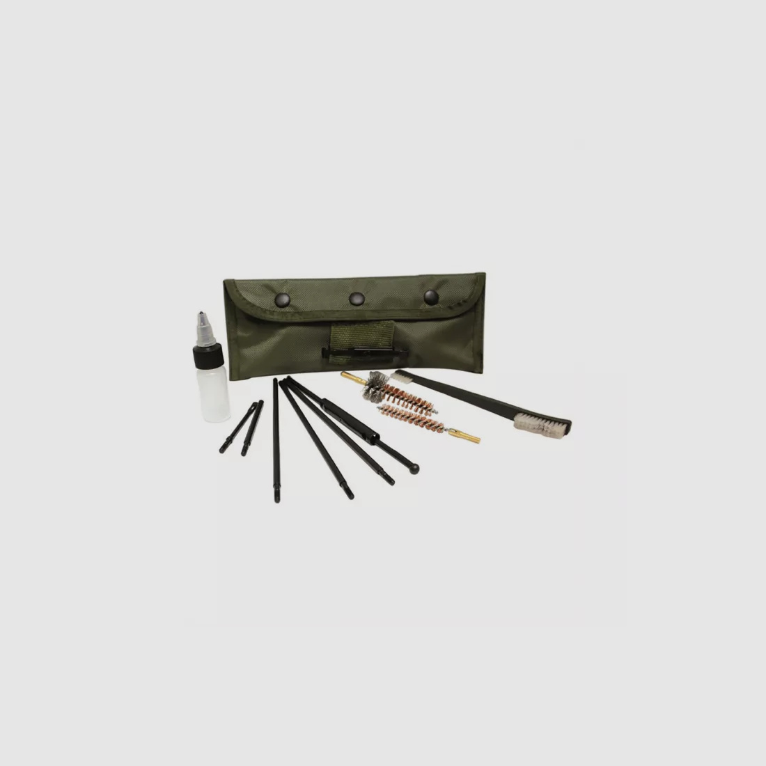 Accessoires de nettoyage d'armes Cal.7.62 (AK/Mauser/US30-06 etc.) + sac