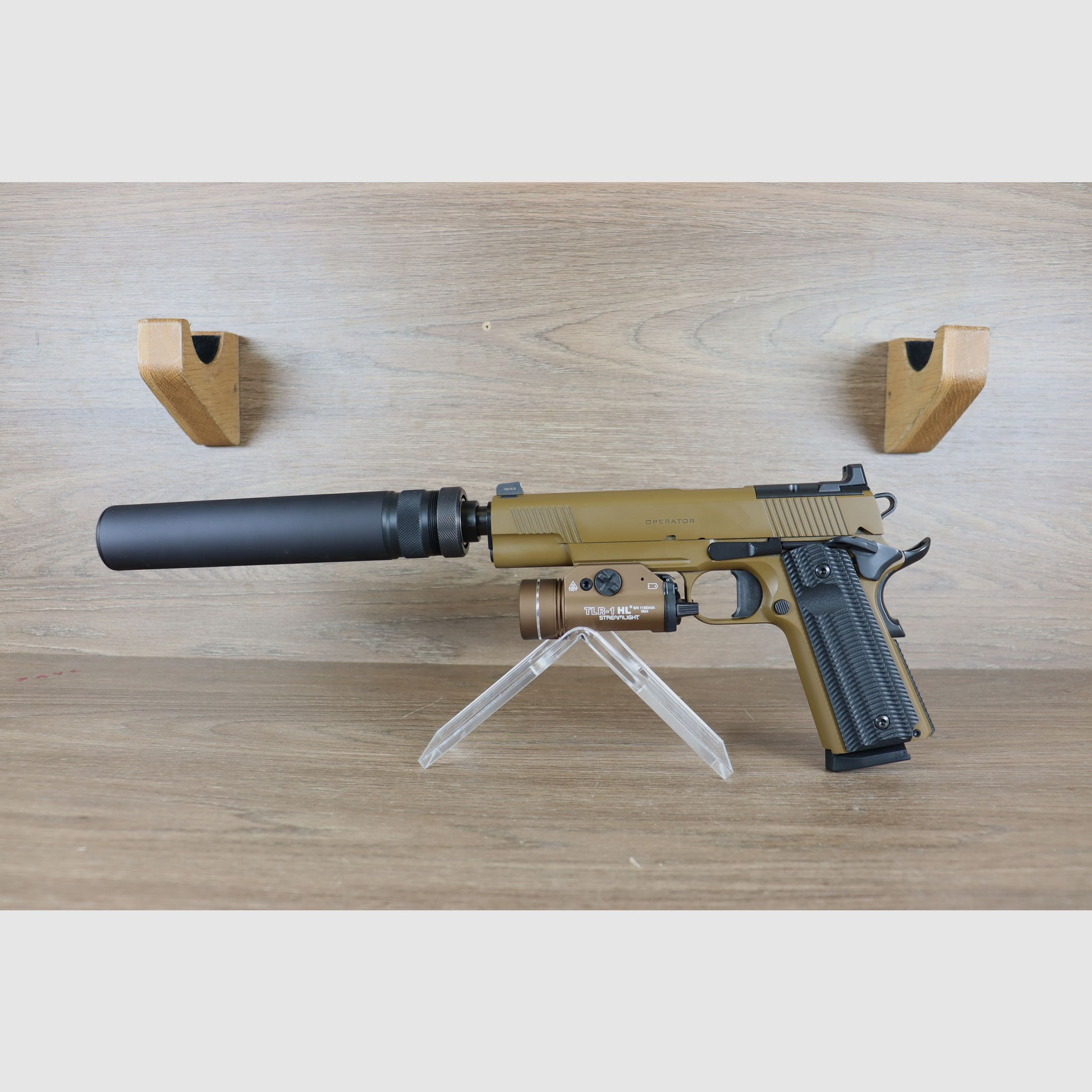 1911 Operator AOS TB Coyote + silencieux + lampe, image 2 sur 2