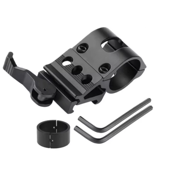 Schnellmontagehalterung für Taschenlampe für Picatinny-Schiene 25,4 mm/30 mm