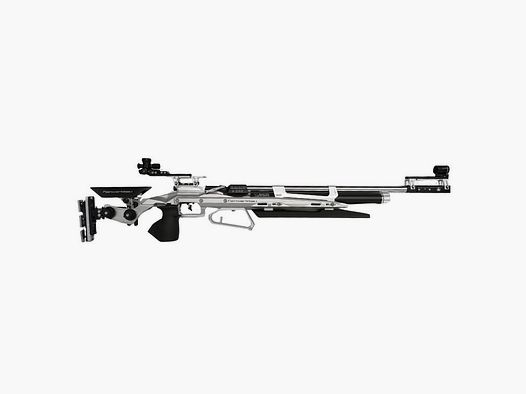 Feinwerkbau 900 Alu Auflage m. Griffleiste Spy Diopter+Score silber re. L Luftgewehr Match