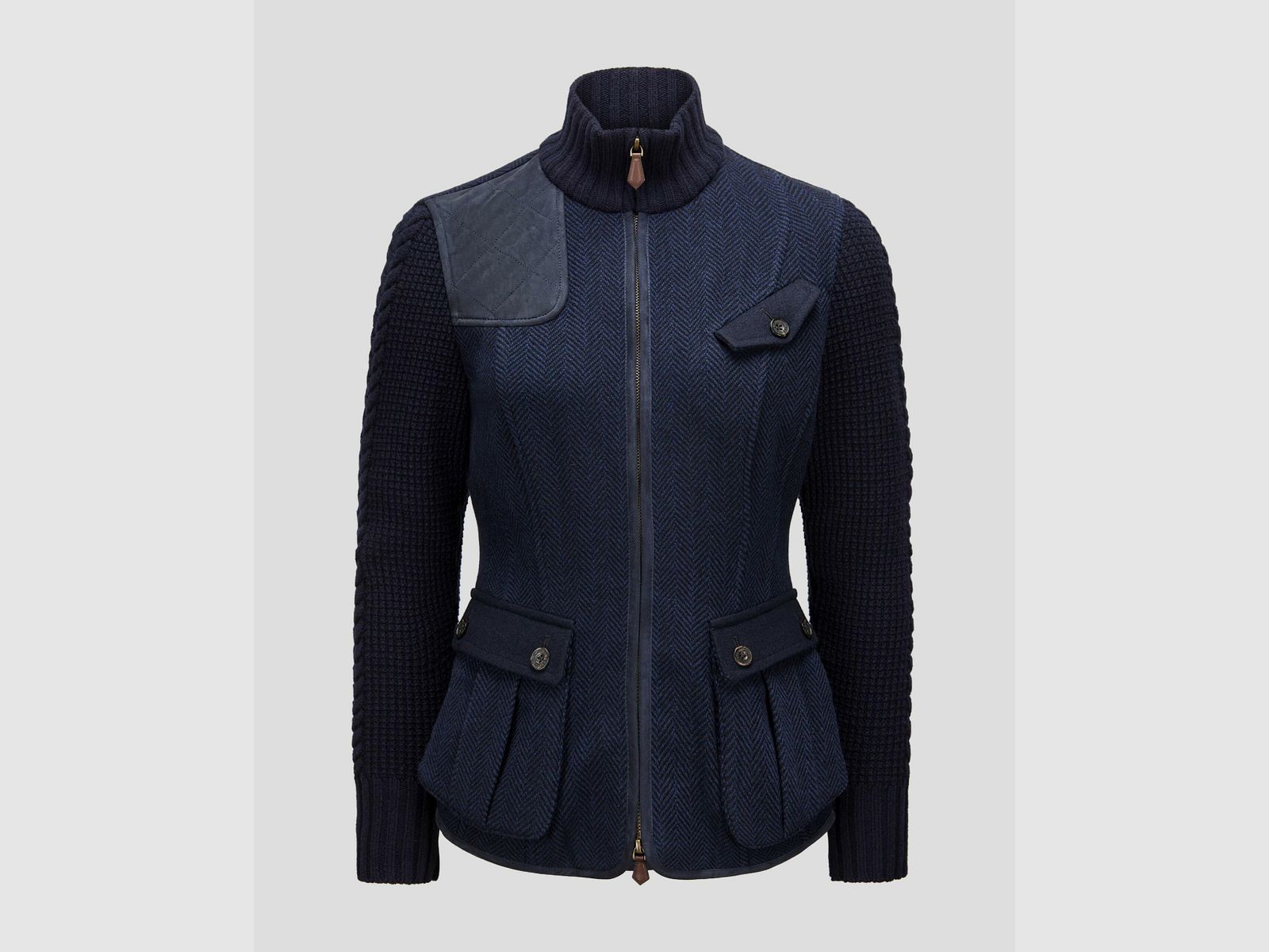 Habsburg Jacket Cleo in Dark Blue, image 1 of 2