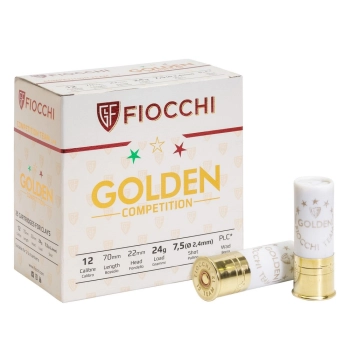 Amunicja Fiocchi kal. 12/70 Golden Competition Trap 24g ,,7,5,,