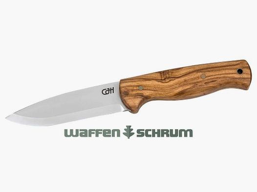 Cuchillo de outdoor Herbertz CJH de madera de olivo