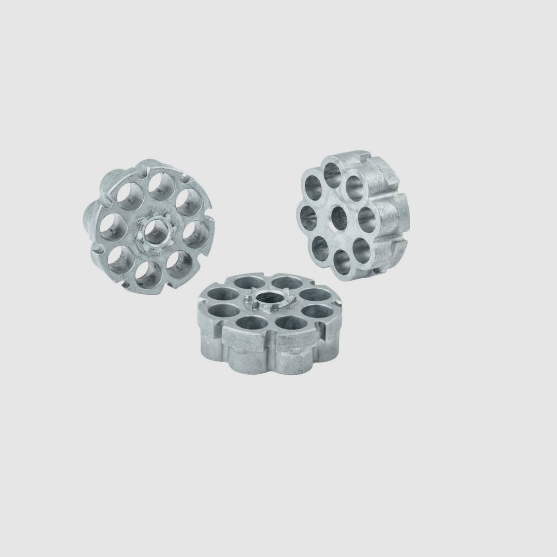 Cargador de tambor de 8 disparos 3 piezas para Walther I Colt I Beretta armas CO2 calibre 4,5mm