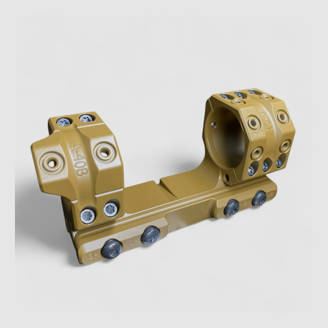 Spuhr 34 H38mm 20.6MOA block mount Gen3 Coyote