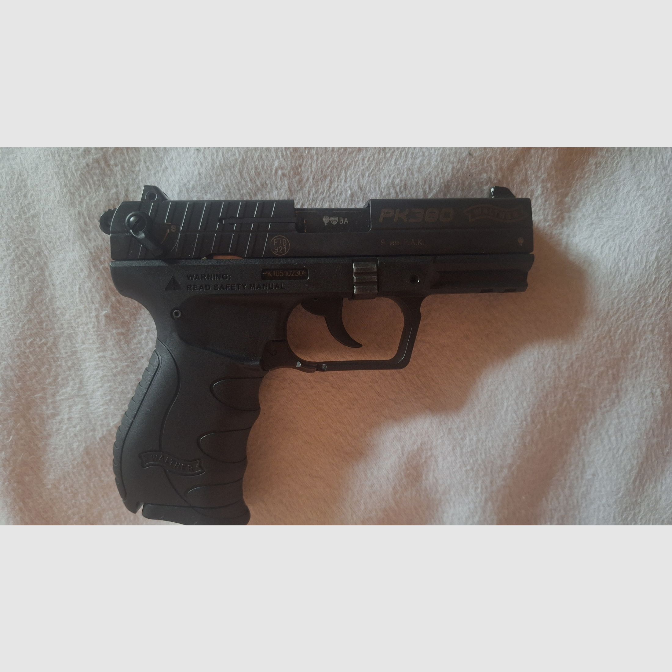 Walther PK380 pistolet d'alarme