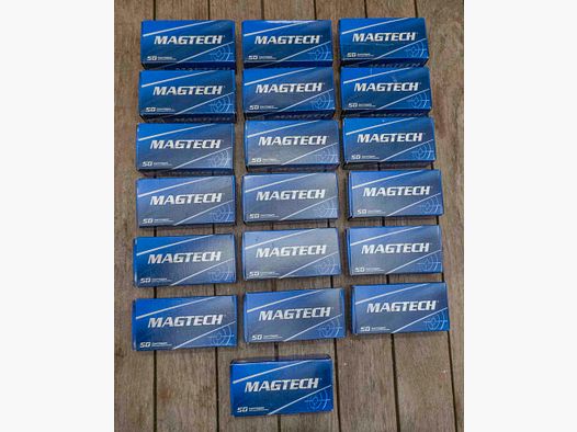 Magtech 9 mm Luger 8,0 g / 124 grs. 50 Schuss