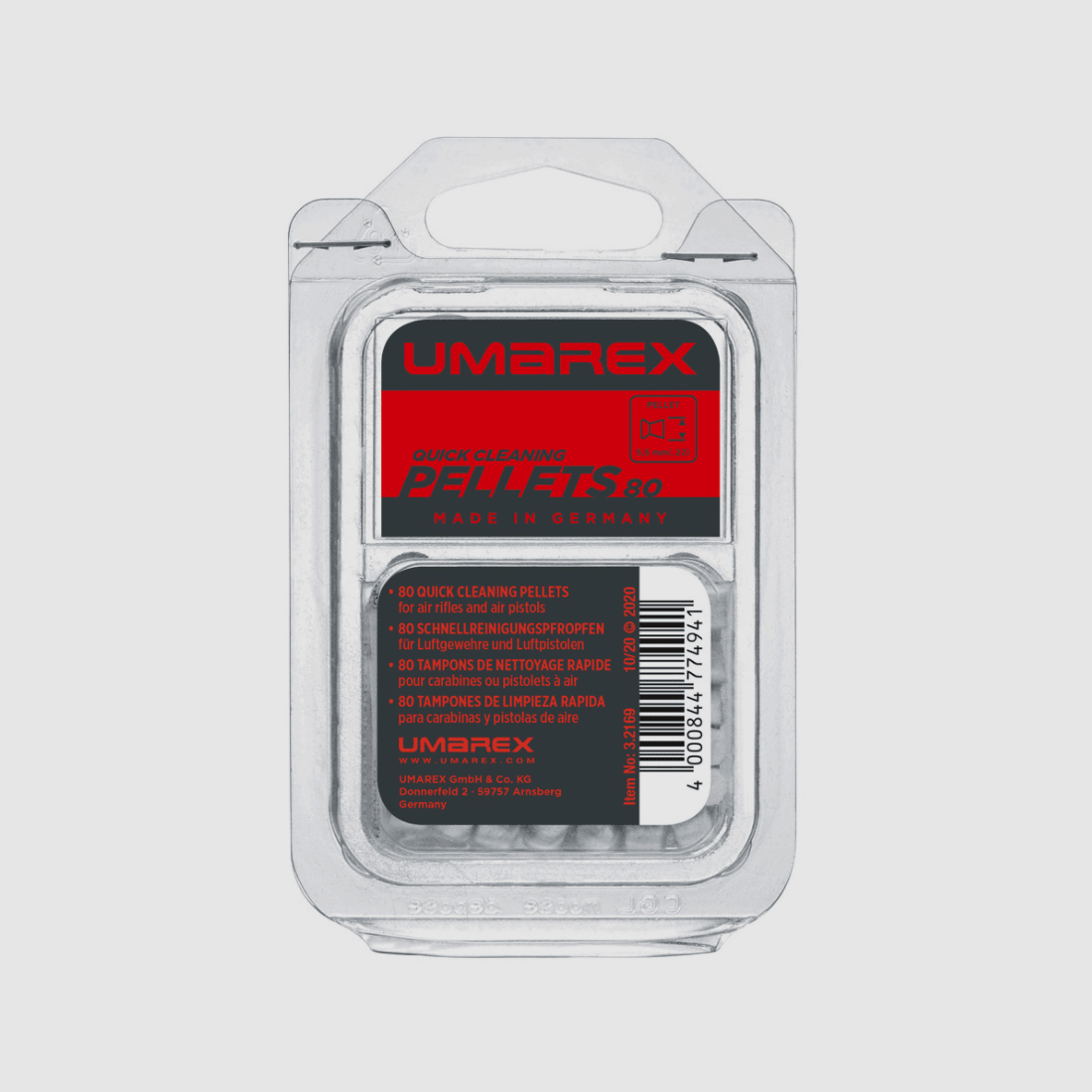 Tapones de limpieza rápida Umarex para calibre 5,5 mm - 100 piezas