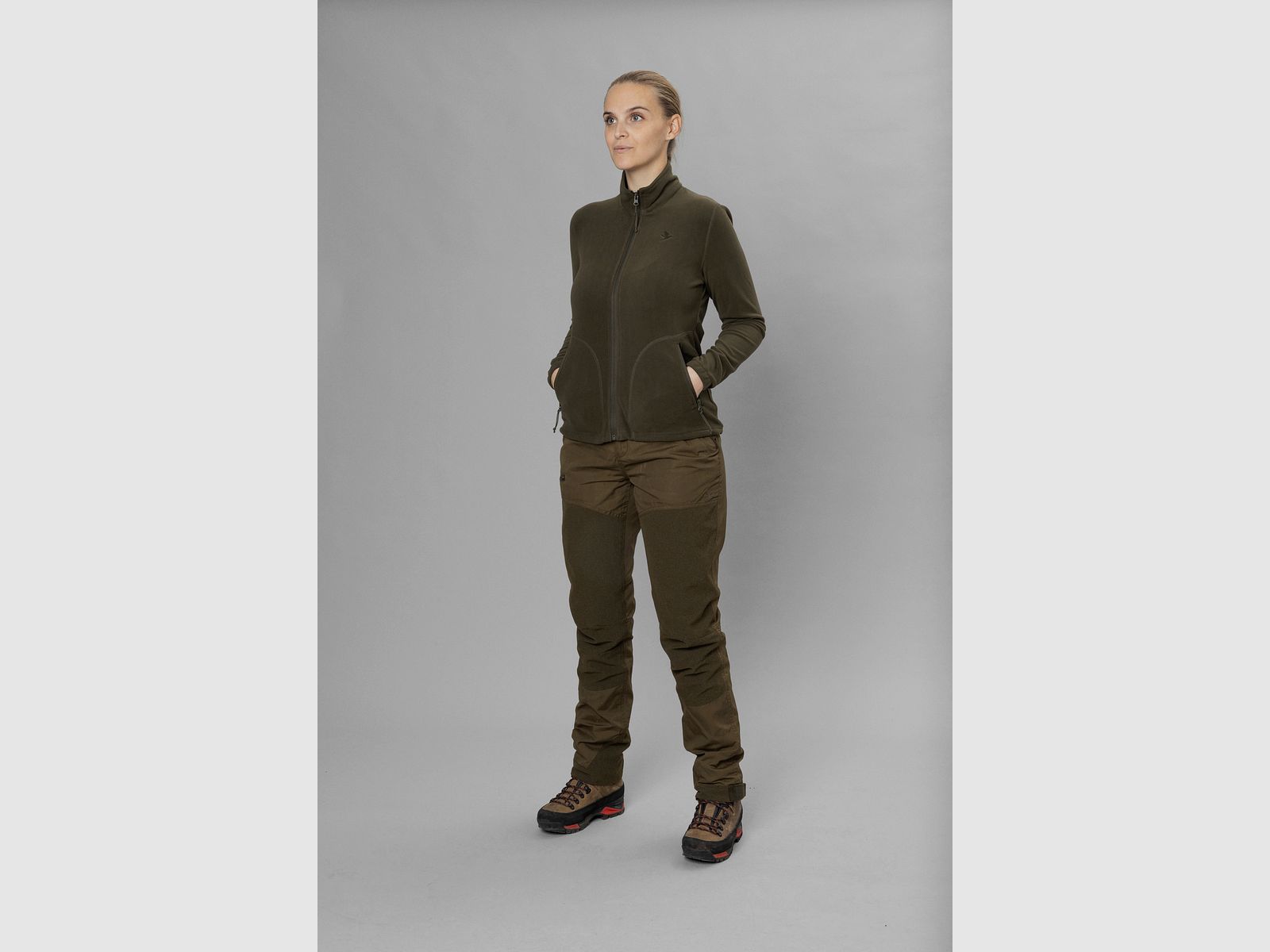 Seeland Dew Fleece femme – Pine green, image 2 sur 7