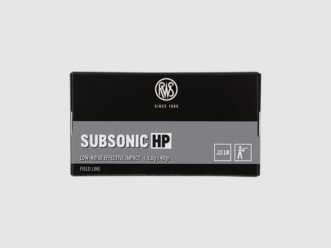 .22LR RWS SUBSONIC HP 40gr
