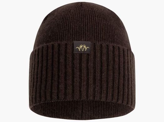 Blaser Rib Beanie Bob dunkelbraun