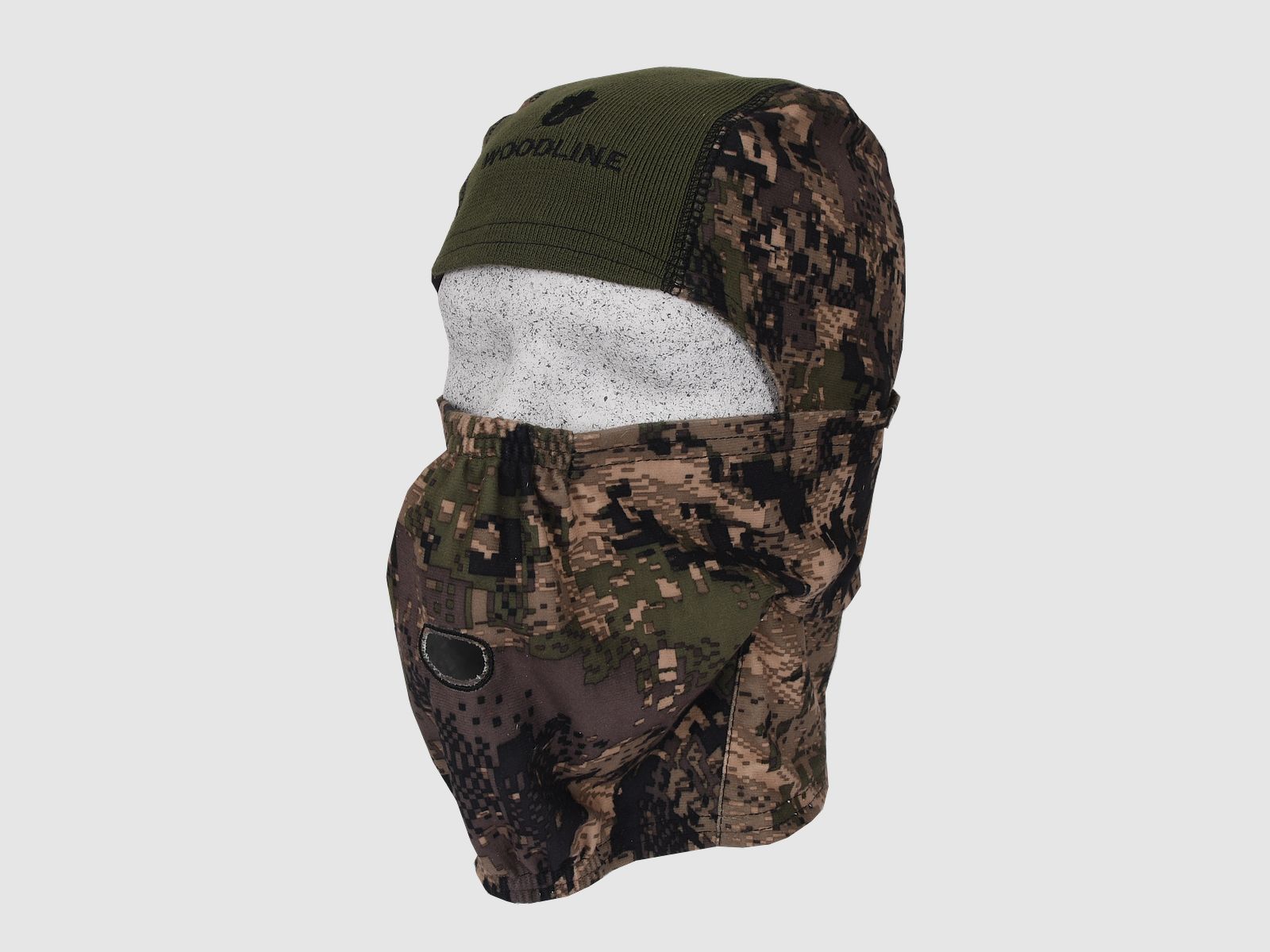 Woodline Balaclava Camouflage Grün