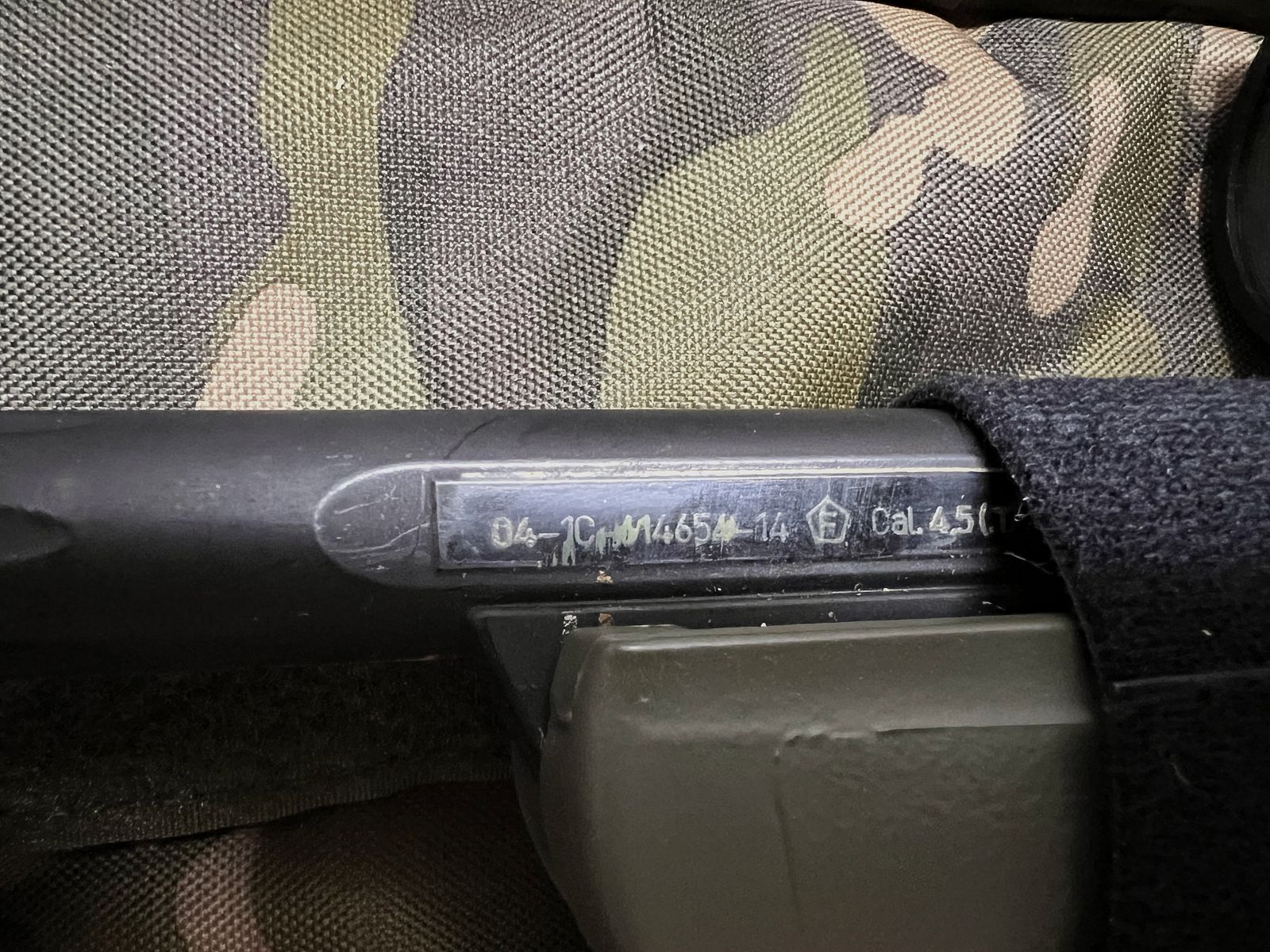 Gamo Zombie 4,5mm Luftgewehr mit Tasche und Zubehör in Oliv 
