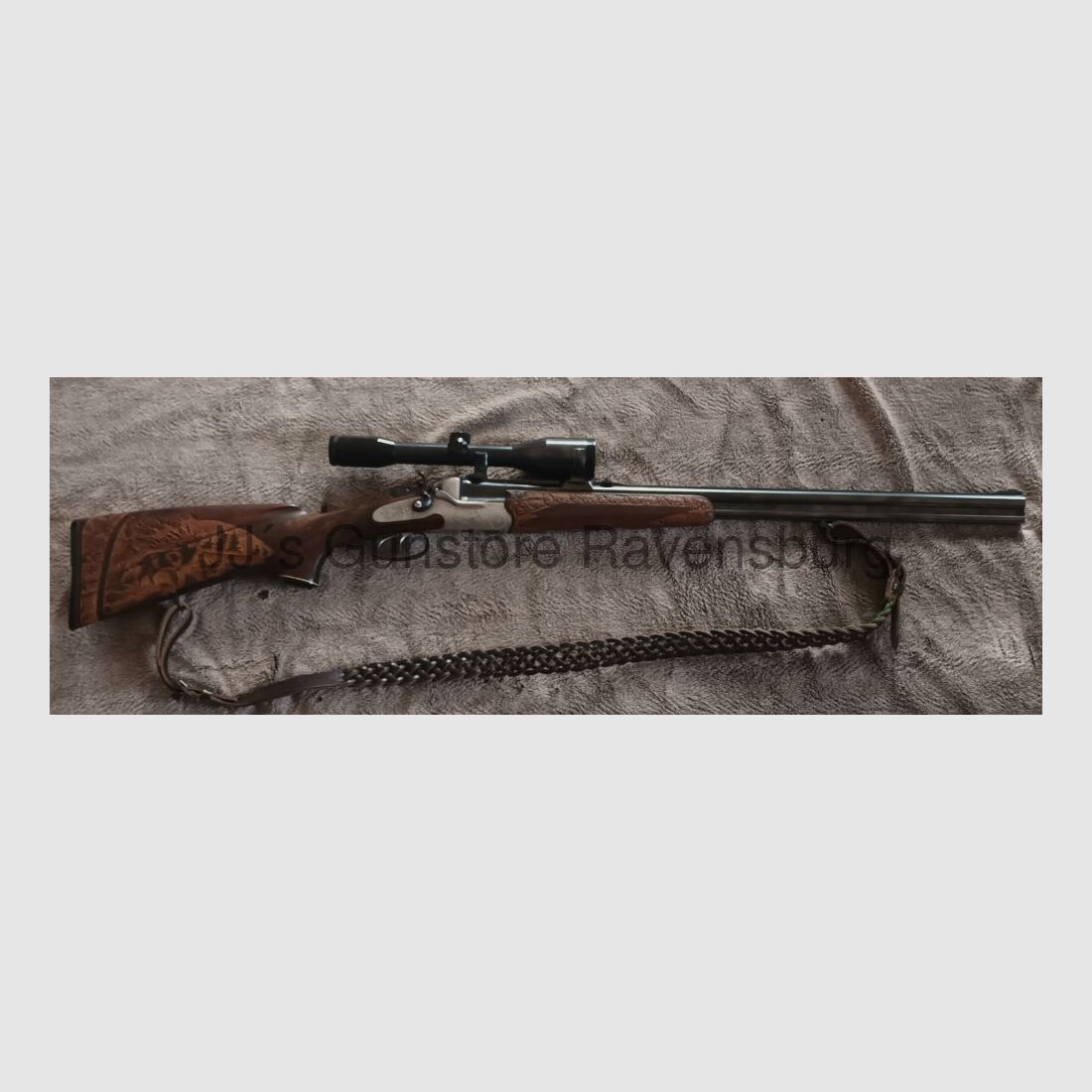 Franz Sodia Ferlach Hahnbock escopeta - 6,5x57R 16/70
