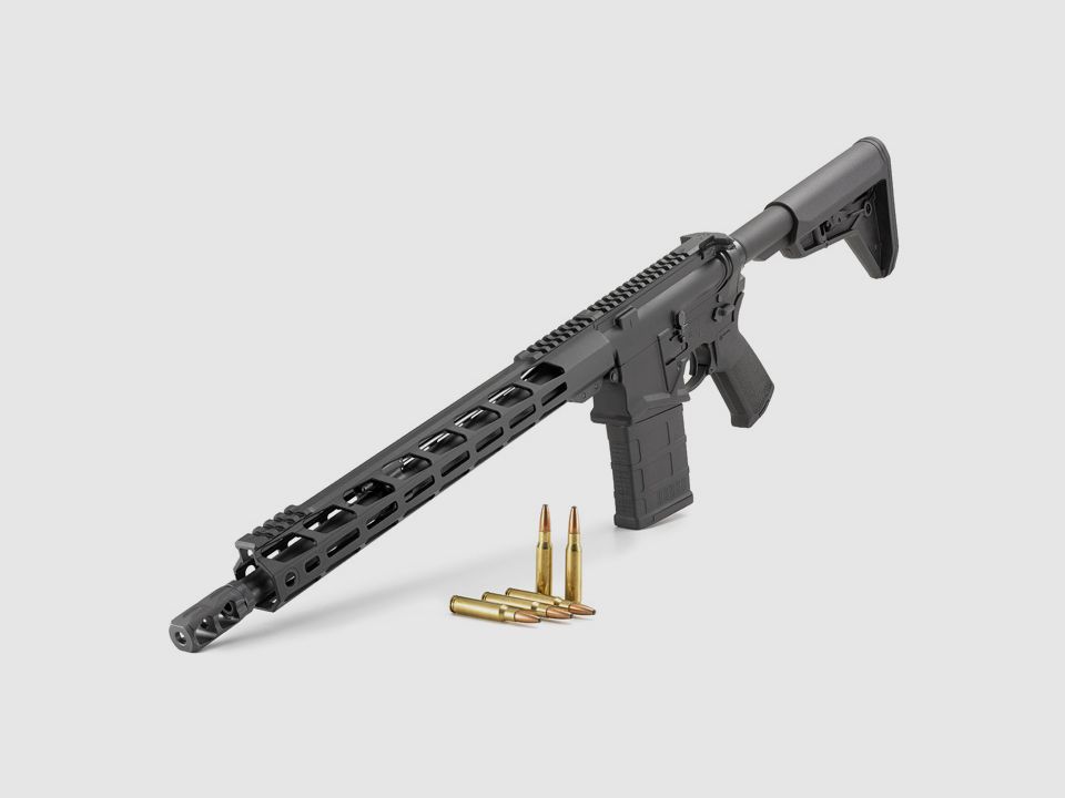 Ruger SFAR Small-Frame Fusil Semi-Automatique Calibre 6,5 Creedmoor, Longueur de Canon 20", 5/8"-24, 10 Cartouches., image 1 sur 2